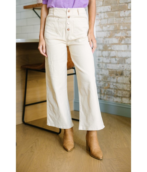More To Love Ecru Cream Denim ...