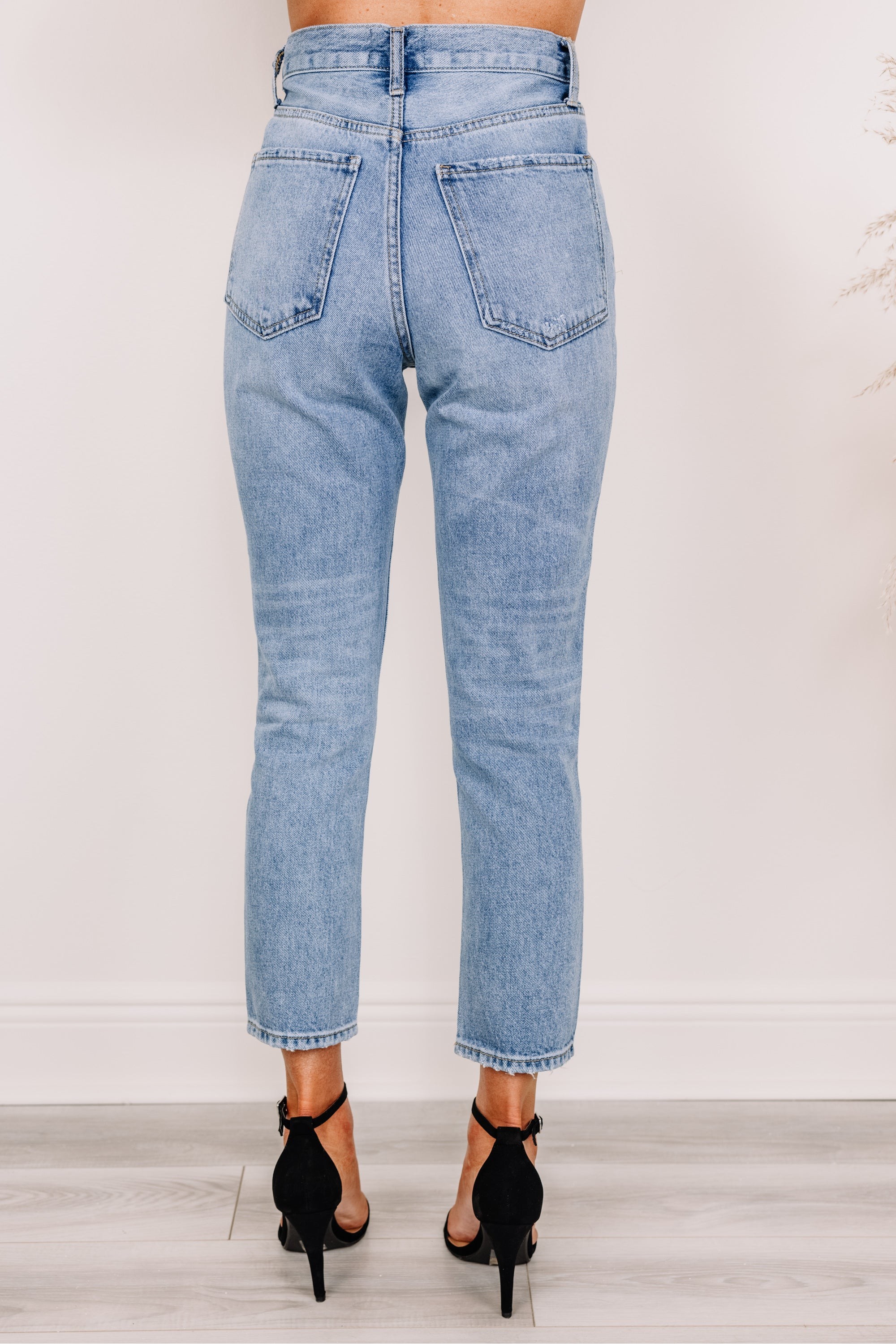 What I Want Light Wash Skinny Jeans